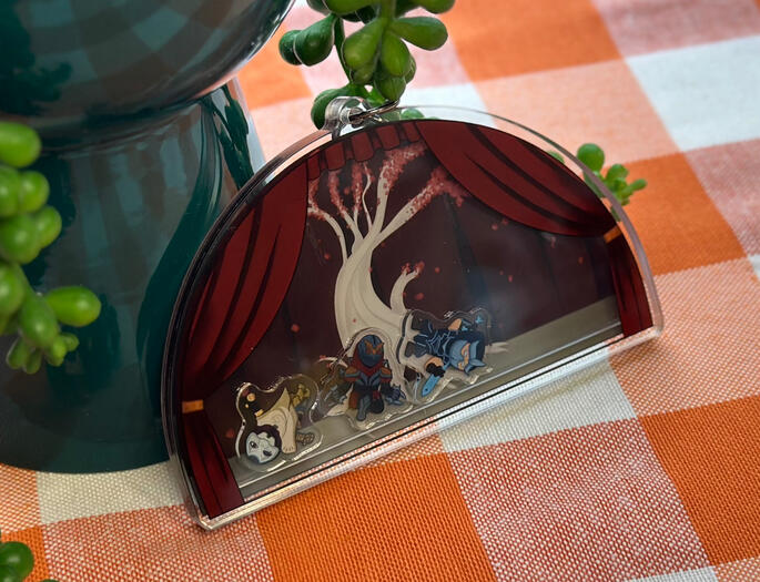 Ionia Shaker Keychain