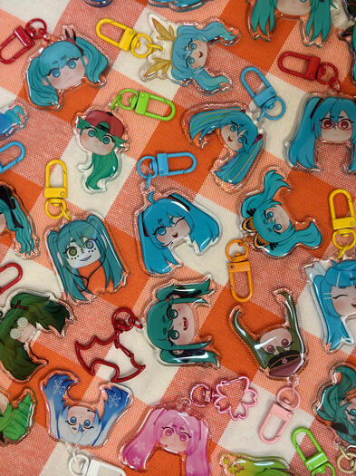 Mystery Miku Keychain